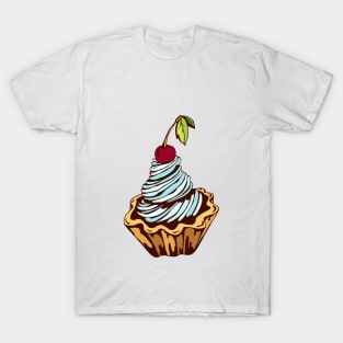 cupcake with cherry T-Shirt